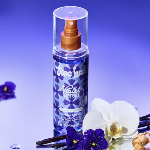 Image of Tree Hut Hair & Body Mist for Women, Violet Victory, 6 oz