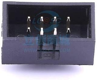 10 Pcs 2.54 Jane 8PS/T IDC Connector (Bull Horn/Jane Bull) Through Hole, P=2.54mm 0.100" 2.54mm Brass MTB110-08S