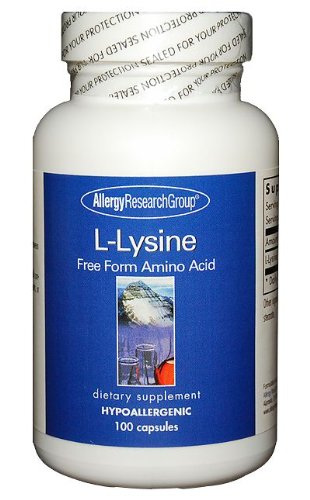 Allergy Research Group L-Lysine - 100 Vegetarian Capsules