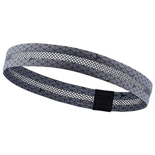 Comficent Lot de 3 bandeaux de sport élastiques épais antidérapants en silicone pour exercices de football, basketball, football, tennis, yoga et golf