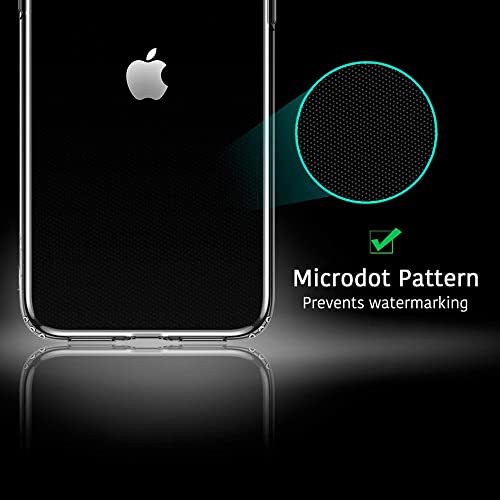 Image of WOW IMAGINE Crystal Clear Transparent Back Case Cover Compatible Apple iPhone 11 | Full Device & Camera Protection Shockproof TPU Silicone Back Cover Case - Transparent
