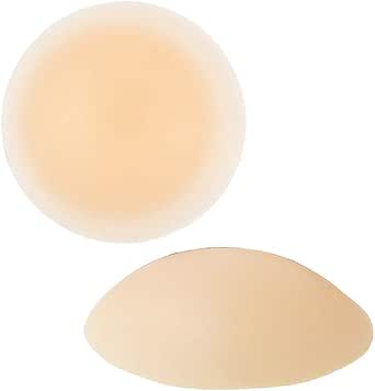 IJARL Braza No Adhesive Silicone Tops (S7930), Beige, 3" Diameter : Amazon.ca: Clothing, Shoes