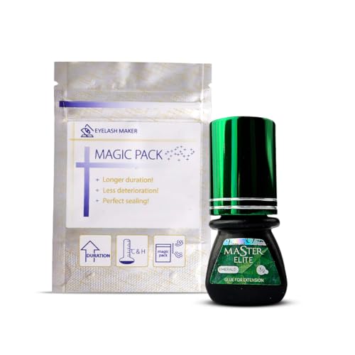 Cola Adesivo Emerald Master Elite 3ml para Extensão de Cílios - Registro ANVISA - Alta Performance,