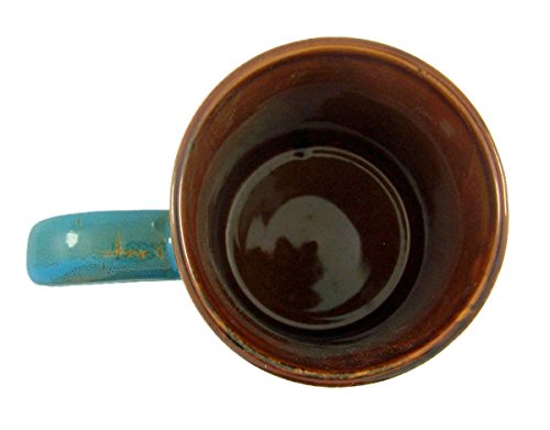 Beach Days Sea Shells Tall Ceramic Pottery Style Coffee Mug, 16 oz - Image 3