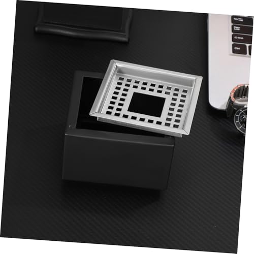 Cendrier facile à nettoyer Cabilock grand format carré anti-odeur pour intérieur - 5
