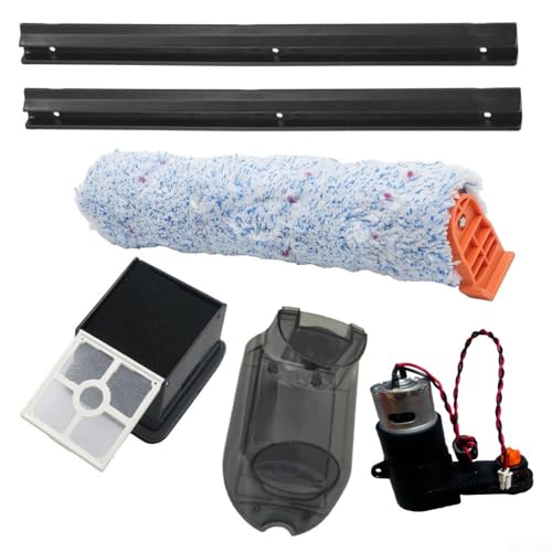 wenyouya Kit di ricambio per ILIFE per W90 include motore, serbatoio dell'acqua, raschietti, filtri, spazzole Set completo di manutenzione per aspirapolvere a umido e a secco senza fili