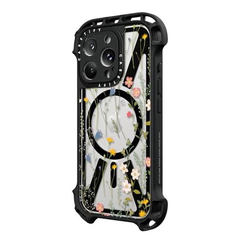 Coque iPhone 16 Pro Max antichoc CASETiFY fleur MagSafe protection militaire - 5