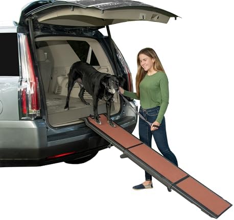 Pet Gear Travel Lite Ramps for Dogs and Cats, Compact Easy-Fold, ...