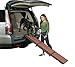 Pet Gear Tri-Fold Ramp, Supports up to 200lbs, 71 in. Long, Patented Compact Easy-Fold Design, Two Models to Choose from, Safety Tether Included