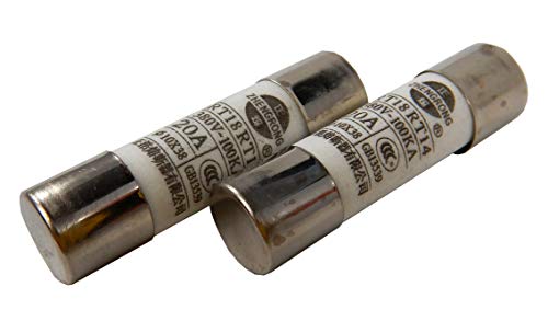 Zephyr Low Breaking Ceramic Cartridge Fuse (Set Of 2) 10X38Mm 380V (20 Amp) #TOP1