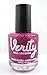 Verity Nail Lacquer, Fuchsia Glitter G09
