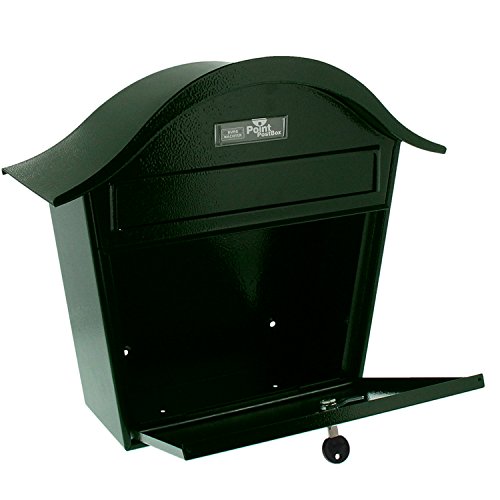 Burg-Wächter brievenbus, A5 inworp-formaat, verzinkt, plaatstaal, Holiday 5842 GR, groen - Afbeelding 4