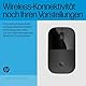 HP Z3700 kabellose Maus | 1200 optische Sensoren | bis zu 16 Monate Batterielaufzeit | 2.4 GHz oder Bluetooth Verbindung | Plug&Play | Silbergrau