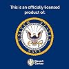 Navy Stickers US Navy Emblem Logo Sticker Vinyl Decal Laptop Water Bottle Car Scrapbook Officially Licensed United States (Sticker - Main Seal Stickers With Logo