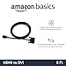 Amazon Basics HDMI to DVI Adapter Cable, Black, 6 Feet, 1-Pack