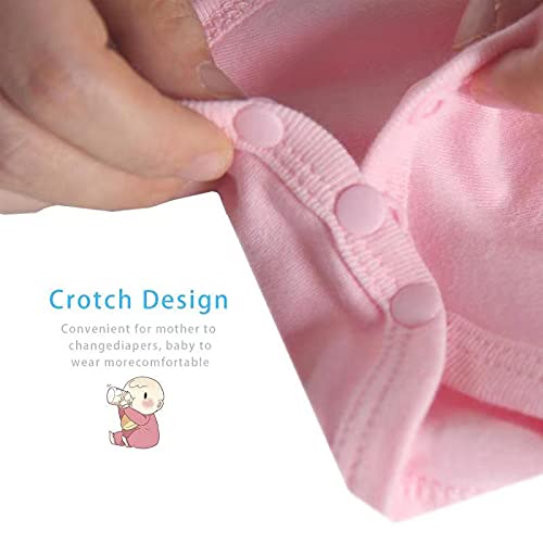 YSCULBUTOL Baby Triplets Bodysuits Omg Cute Outfit Infant Triplets Funny Hat bodysuit Set3