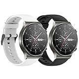 【Diseño único】La correa Huawei Watch GT2 46mm adopta un diseño de apariencia deportiva a la moda, es fácil de instalar y quitar sin herramientas, incluso durante el ejercicio extenuante, el reloj se puede fijar firmemente en la correa, es el mejor compañero para deportes diarios.