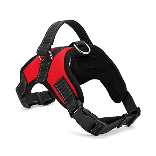 Dog Trust Dog Harness Adjustable Vest Chest Belts, Dog Standard Harness (Red) (B09XR7Y96C) Amazon Price History, Amazon Price Tracker