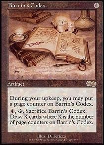 Magic The Gathering - Barrin's Codex - Urza's Saga