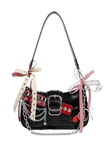 Image of Verdusa Women's Y2k Purse Star Embroidery Cute Shoulder Bag Y2k Accessories