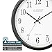 La Crosse Technology Wall Clock, Plastic, 14-inch Dia. (WT-3143A) (WT-3143A-INT)