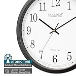 La Crosse Technology Wall Clock, Plastic, 14-inch Dia. (WT-3143A) (WT-3143A-INT) - Image 2