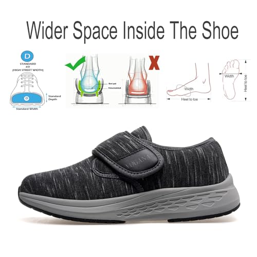 Diabetic Shoes for Men Walking Orthopedic for Swollen Feet | Foot Pain Relief2