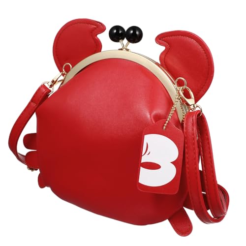 Sac crabe bandoulière compact pour ranger téléphone et maquillage