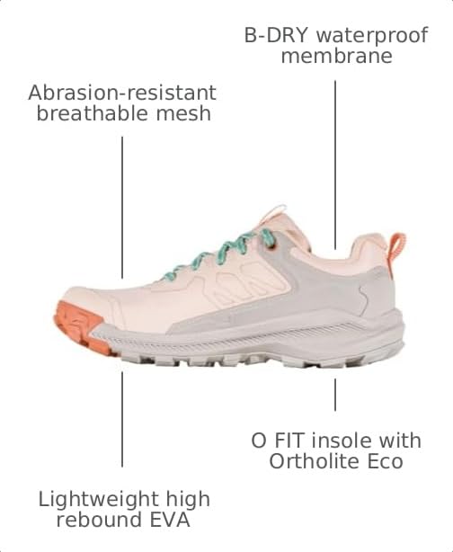 Image of Oboz Women's Katabatic Low Waterproof Hiking Shoes