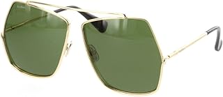 MaxMara MM 0006 08A GEOMETRİK METAL Cerceve Güneş Bayan Gözlüğü