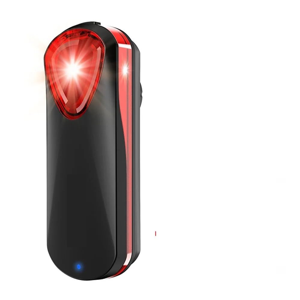 SR30 Radar Tail Light Inteligentne tylne światło rowerowe Czujnik hamulca Lampa ostrzegawcza Wodoodporna lampa rowerowa LED Tylne światło 6 trybów Lampa tylna(SR30)