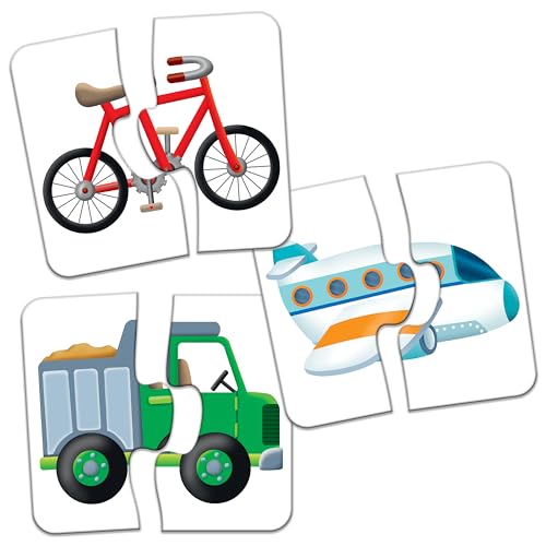 Image of The Learning Journey: My First Match It - Things That Go - 15 Self-Correcting Vehicle Matching Puzzles