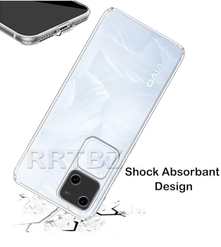 Image of Soft Silicone TPU Back Cover Compatible with Vivo S18 5G / V30