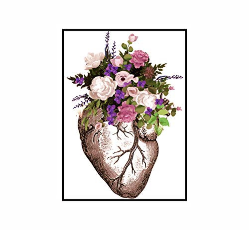 Nurse Gift For Women Wall Art Prints Decor Set Of 6 Medical Anatomy Poster, Nurse Graduation, Nurse Practitioner, Physicians Assistant Gift For Doctor Office, Clinic, Med Student Dorm Halloween Christmas 8X10, Unframed #TOP1