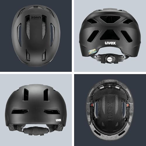 uvex urban Planet Fahrradhelm, Black matt, 58-61 cm – Ansicht 4