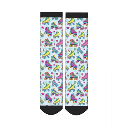 Image of Men Women Casual Cool Cute Crazy Funny Athletic Sport Novelty Graphic Crew Socks