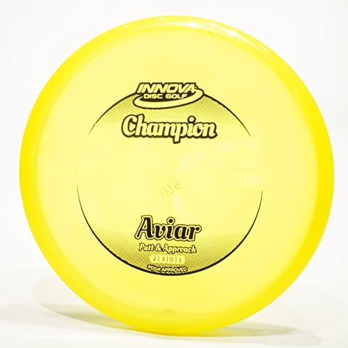 Innova Aviar (Champion) Putter & Approach Golf Disc, Pick Weight/Color [Stamp & Exact Color May Vary] Pink 160-166 Grams