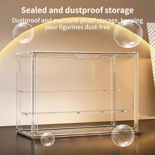 Organiseur en acrylique transparent modulable pour collectionneur de figurines