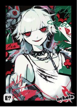 Amazon.co.jp: amii. sleeves 《 ACE 》 Art by 寝言 EMOZamii. カード