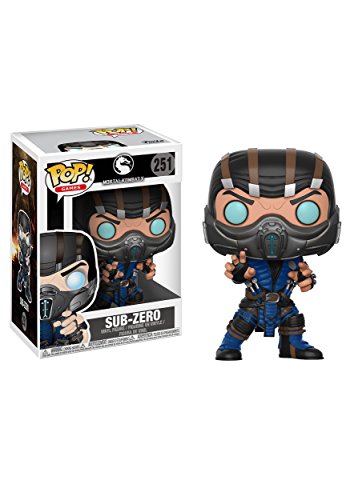 Funko - Figurines POP! Vinyle: Games: Mortal Kombat: Sub-Zero, 21686