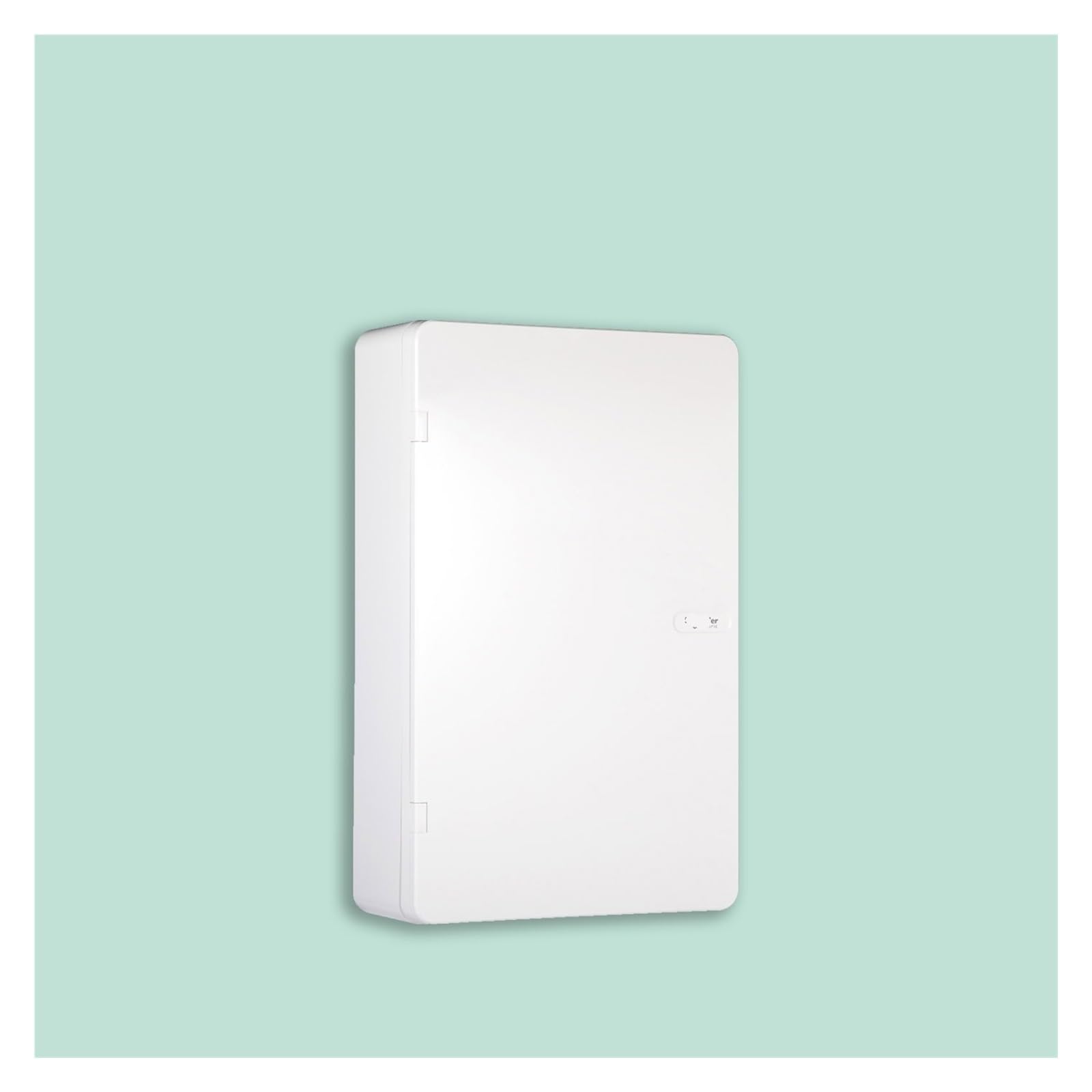 Boîte électrique en acier inoxydable blanche robuste 36 circuits