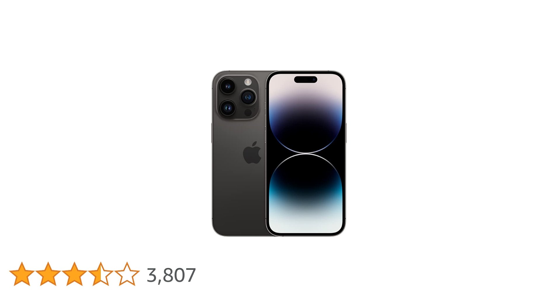 Apple iPhone 14 Pro, 256GB, Space Black - Unlocked (Renewed