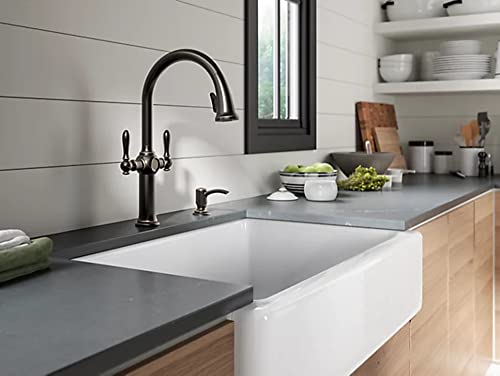 Kohler K-R24937-Sd-Vs Neuhaus Pull Down Kitchen Faucet, 2-Spray Faucet, Kitchen Sink Faucet With Pull Down Sprayer In Vibrant Stainless #TOP3