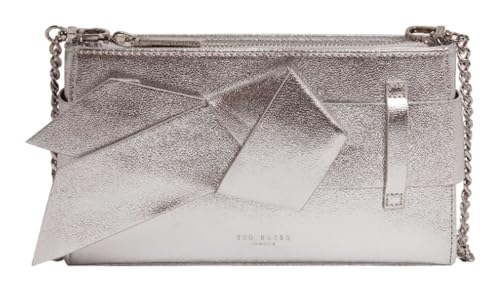 Pochette Jimmah Ted Baker argentée pour vos soirées et cérémonies