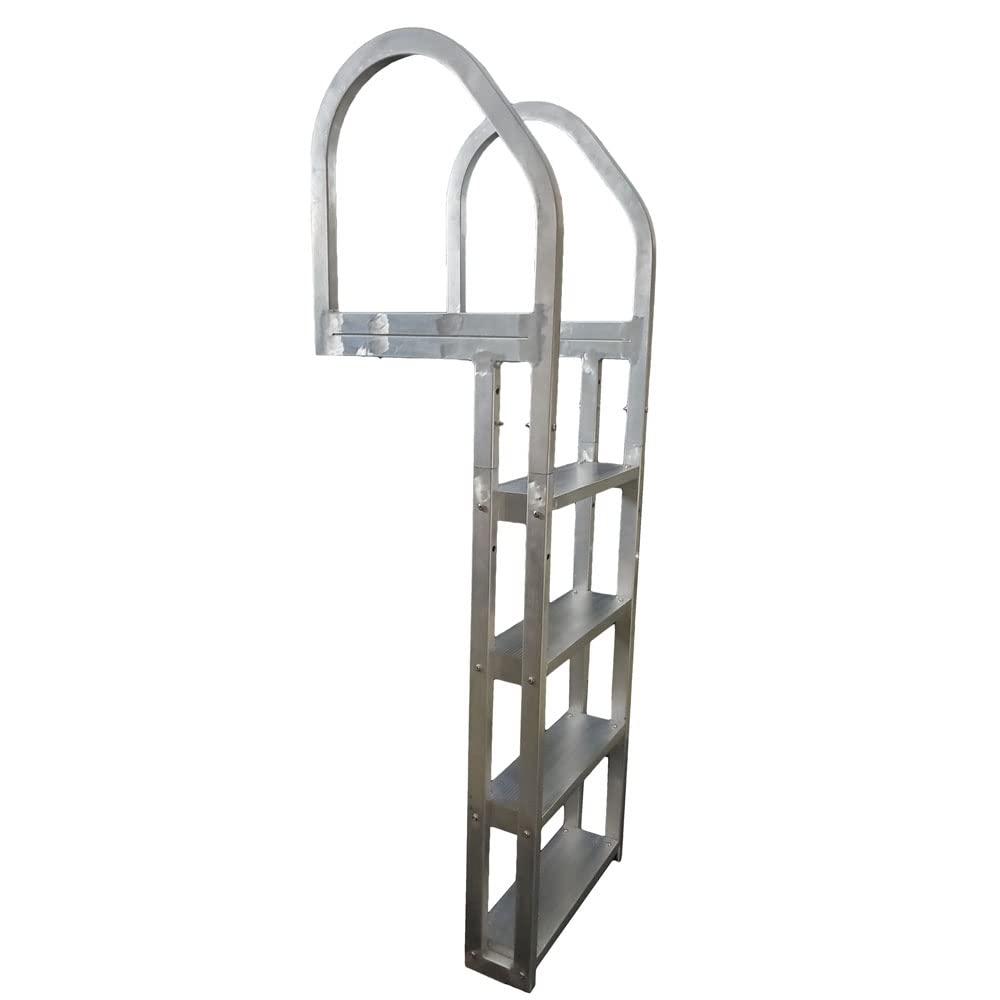 Patriot Docks Aluminum 4 Wide Step Ladder