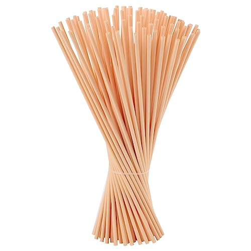 100 Stück Rattanstäbchen für Raumduft, 20 cm x 3 mm Diffuserstäbchen Rattan Reed Fiber, Aroma Diffuser Stäbchen für ätherische Öle im Home Office Hotel SPA (Natur)