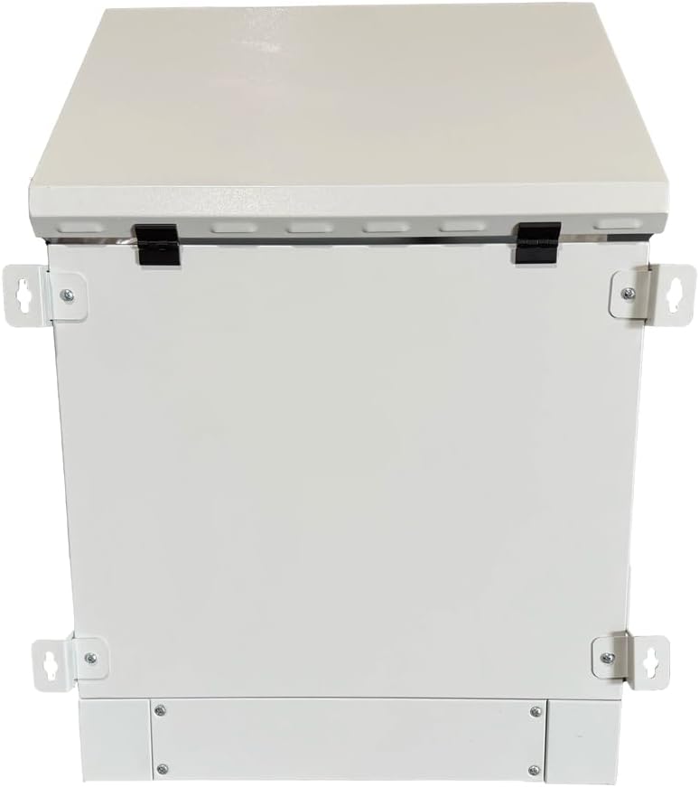 9U Outdoor Network Cabinet – 19″ 600 × 450 mm Enclosure – IP66 Weatherproof Pole/Wall-Mount Cabinet – STURDX