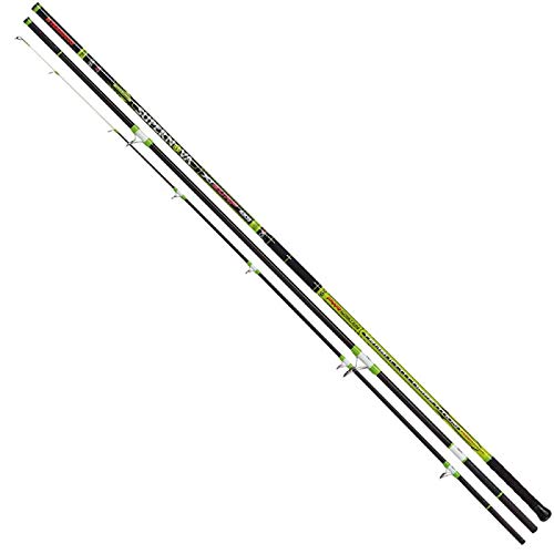 Trabucco Supernova XT Surf 4.30 m 200 g Canne à Pêche Surfcasting Télescopique Surf Mer au Fond Carbone