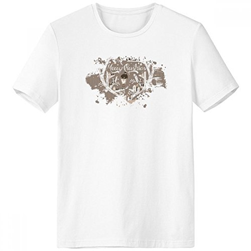 T-shirt Crew Col pour des fêtes en famille confortables