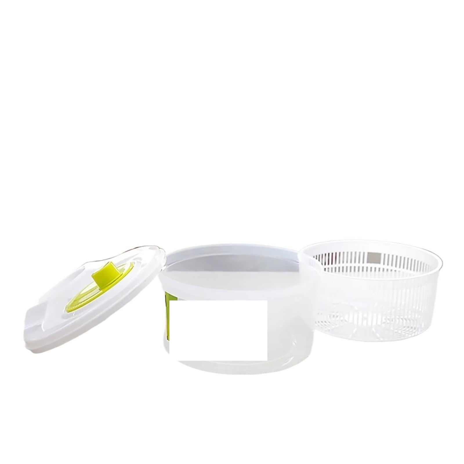 Ensalada Centrifugadora Lechuga Lavadora Secadora Escurridor Fresca(Blue)